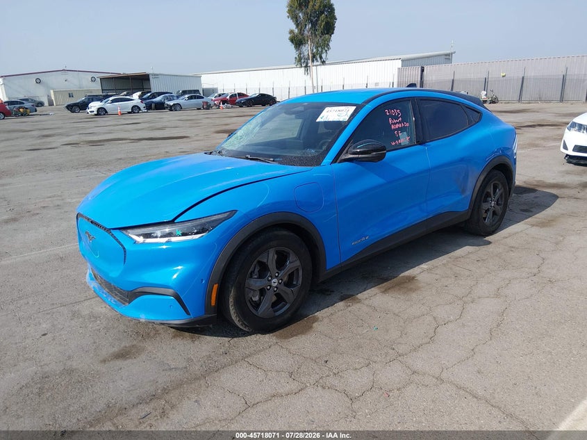 2023 Ford Mustang mach-e VIN 3FMTK1RMXPMA15286 IAAI salvage auction — FRONT END, Wait Title, sold $10,100 on 2026-08-31 (photo 2)
