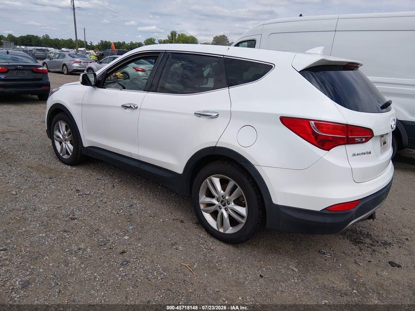 2013 Hyundai Santa fe VIN 5XYZWDLA6DG025194 IAAI salvage auction — NORMAL WEAR, Clear (Virginia), sold $2,125 on 2026-07-31 (photo 3)