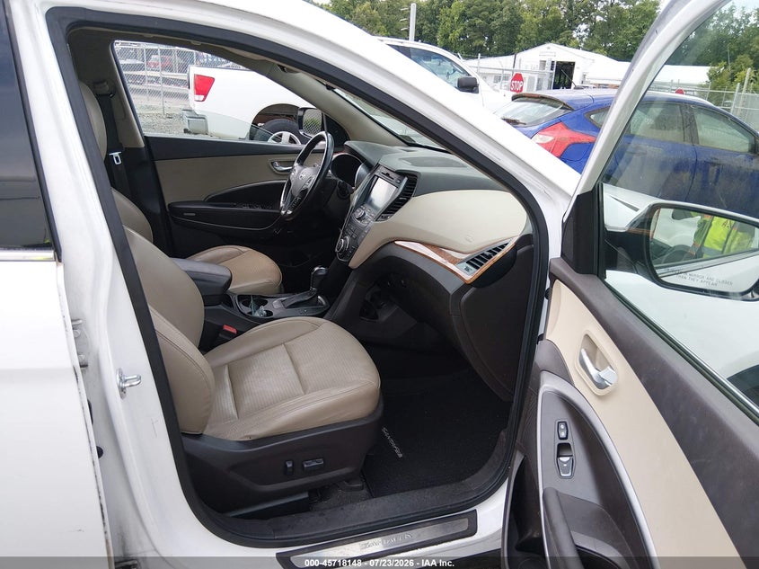 2013 Hyundai Santa fe VIN 5XYZWDLA6DG025194 IAAI salvage auction — NORMAL WEAR, Clear (Virginia), sold $2,125 on 2026-07-31 (photo 5)