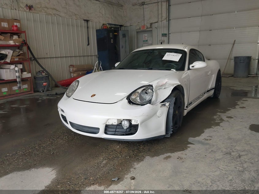 2007 Porsche Cayman VIN WP0AA29887U763439 IAAI salvage auction — FRONT END, Bill Of Sale (Alaska), sold $5,100 on 2026-08-02 (photo 2)