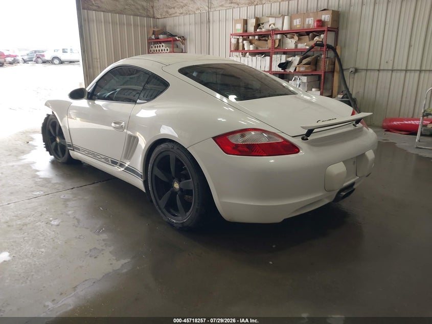 2007 Porsche Cayman VIN WP0AA29887U763439 IAAI salvage auction — FRONT END, Bill Of Sale (Alaska), sold $5,100 on 2026-08-02 (photo 3)