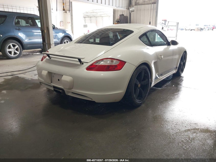2007 Porsche Cayman VIN WP0AA29887U763439 IAAI salvage auction — FRONT END, Bill Of Sale (Alaska), sold $5,100 on 2026-08-02 (photo 4)