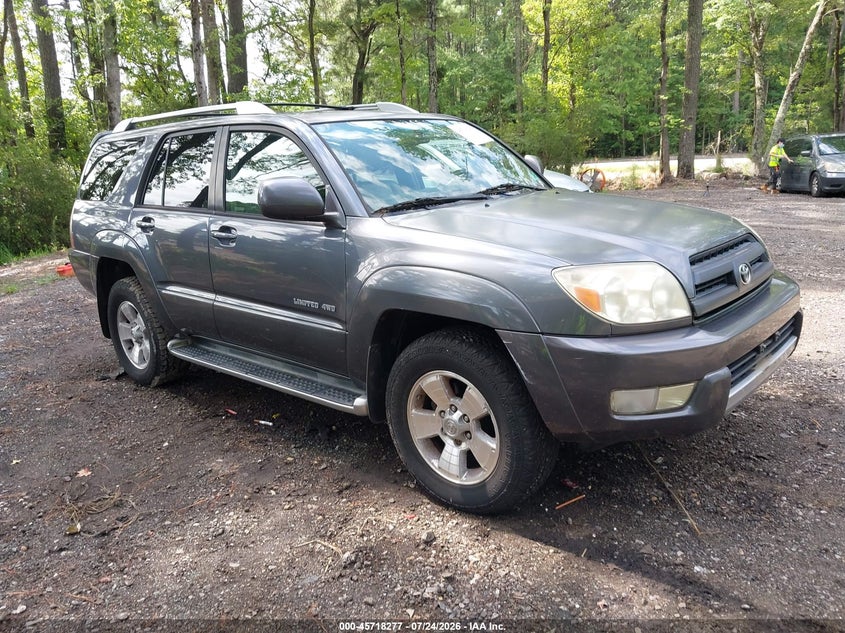 2004 Toyota 4runner VIN JTEBU17R948022279 IAAI salvage auction — NORMAL WEAR, Clear (Virginia), sold $1,050 on 2026-07-28 (photo 1)
