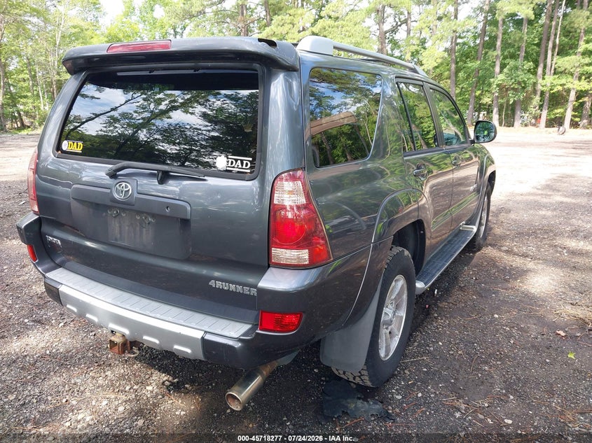 2004 Toyota 4runner VIN JTEBU17R948022279 IAAI salvage auction — NORMAL WEAR, Clear (Virginia), sold $1,050 on 2026-07-28 (photo 4)