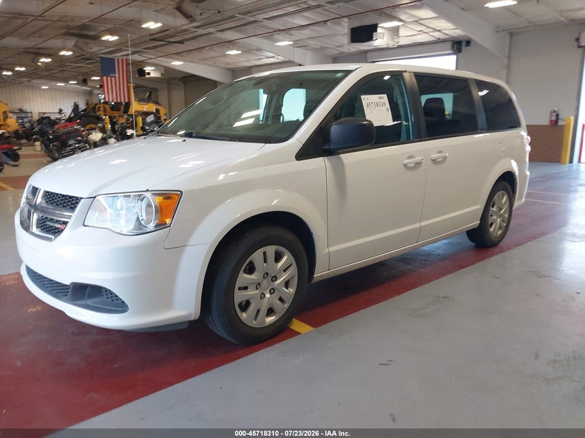 2018 Dodge Grand caravan VIN 2C4RDGBGXJR323865 IAAI salvage auction — RIGHT FRONT, Sf97 (Nevada), sold $12,275 on 2026-09-17 (photo 2)