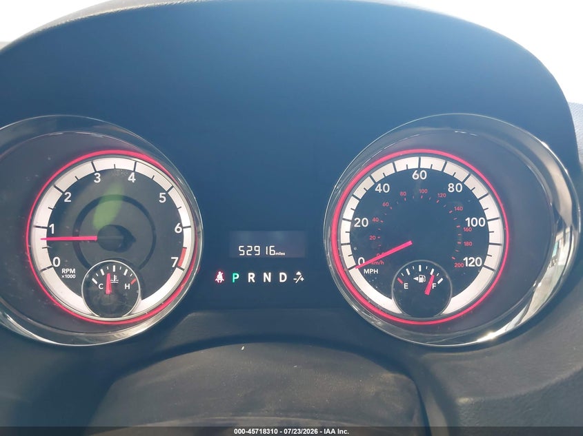 2018 Dodge Grand caravan VIN 2C4RDGBGXJR323865 IAAI salvage auction — RIGHT FRONT, Sf97 (Nevada), sold $12,275 on 2026-09-17 (photo 7)