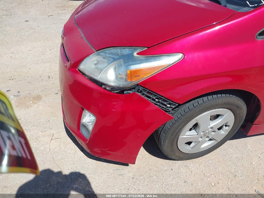 2011 Toyota Prius VIN JTDKN3DU6B0307040 IAAI salvage auction — NORMAL WEAR, Clear-Dealer Only (Arizona), sold $25 on 2026-07-30 (photo 6)