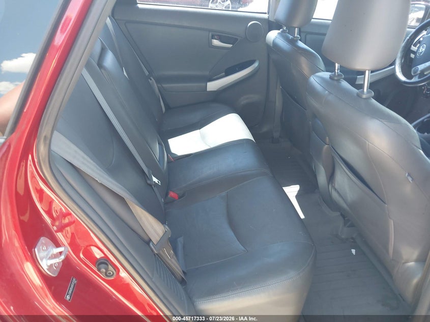2011 Toyota Prius VIN JTDKN3DU6B0307040 IAAI salvage auction — NORMAL WEAR, Clear-Dealer Only (Arizona), sold $25 on 2026-07-30 (photo 8)