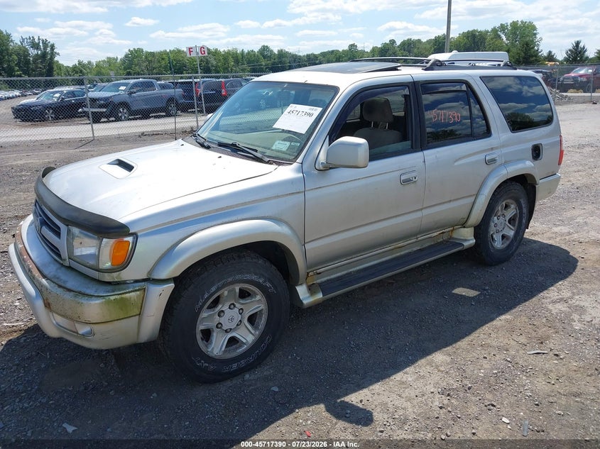 2000 Toyota 4runner VIN JT3HN86R2Y0315679 IAAI salvage auction — NORMAL WEAR, Clear (New York), sold $25 on 2026-07-28 (photo 2)