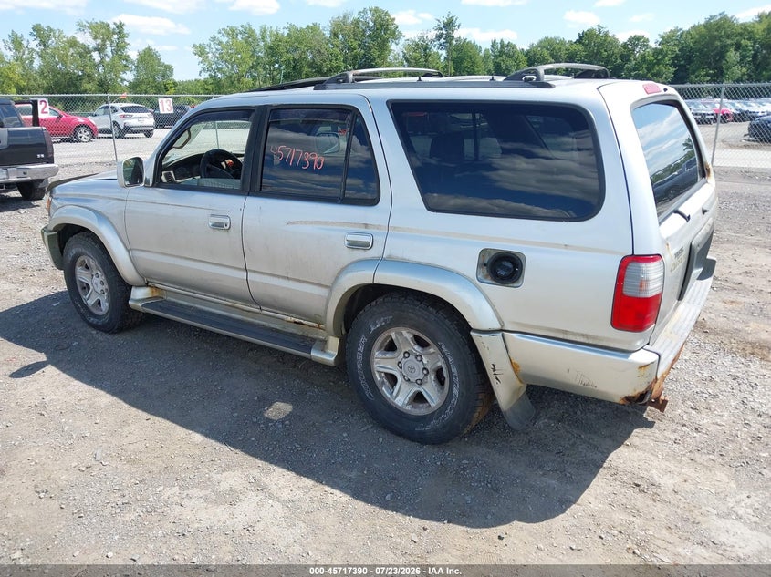 2000 Toyota 4runner VIN JT3HN86R2Y0315679 IAAI salvage auction — NORMAL WEAR, Clear (New York), sold $25 on 2026-07-28 (photo 3)