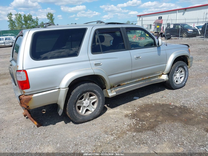 2000 Toyota 4runner VIN JT3HN86R2Y0315679 IAAI salvage auction — NORMAL WEAR, Clear (New York), sold $25 on 2026-07-28 (photo 4)