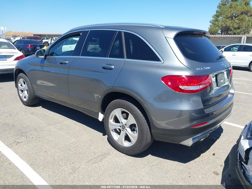 2017 Mercedes-benz Glc VIN WDC0G4KB6HV011661 IAAI salvage auction — FRONT END, Salvage Title, sold $6,500 on 2026-08-05 (photo 3)