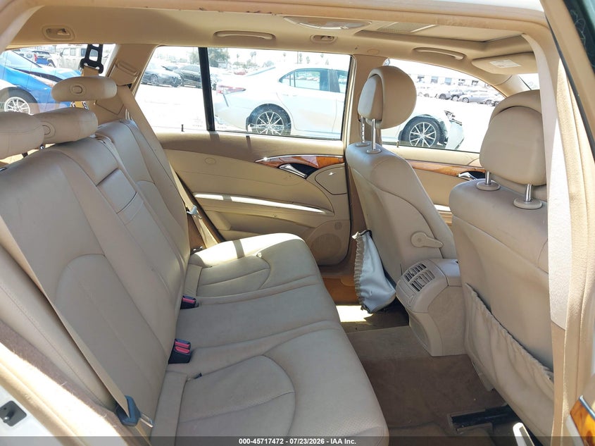 2009 Mercedes-benz E-class VIN WDBUH87X49B368628 IAAI salvage auction — NORMAL WEAR, Clear - Dealer Only (California), sold $475 on 2026-08-17 (photo 8)