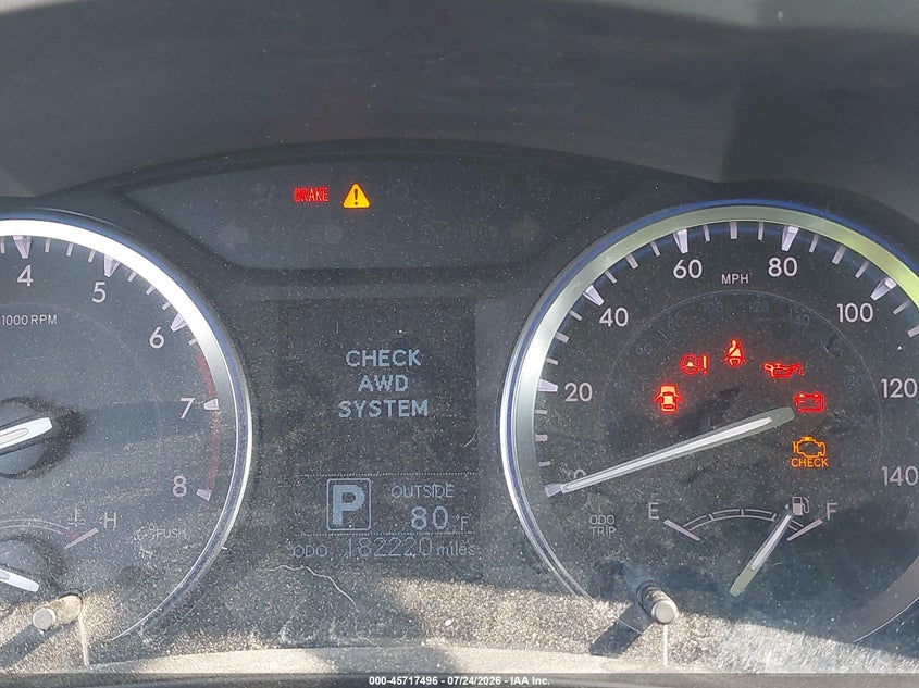 2015 Toyota Highlander VIN 5TDBKRFH5FS084276 IAAI salvage auction — NORMAL WEAR, Clear (Pennsylvania), sold $1,050 on 2026-07-30 (photo 7)