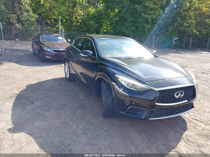 2017 Infiniti Qx30 VIN SJKCH5CP7HA017361 IAAI salvage auction — NORMAL WEAR, Clear (Virginia), sold $25 on 2026-07-29 (photo 1)