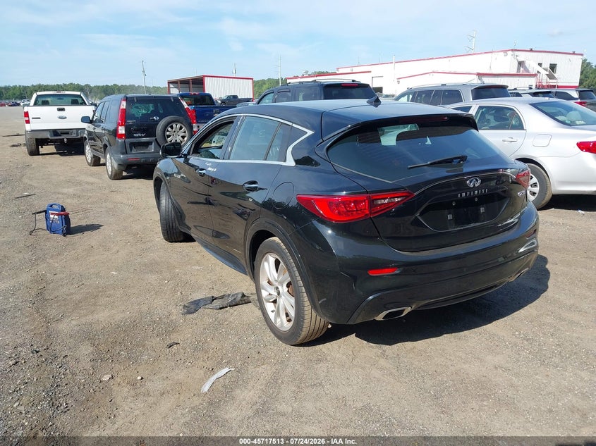 2017 Infiniti Qx30 VIN SJKCH5CP7HA017361 IAAI salvage auction — NORMAL WEAR, Clear (Virginia), sold $25 on 2026-07-29 (photo 3)