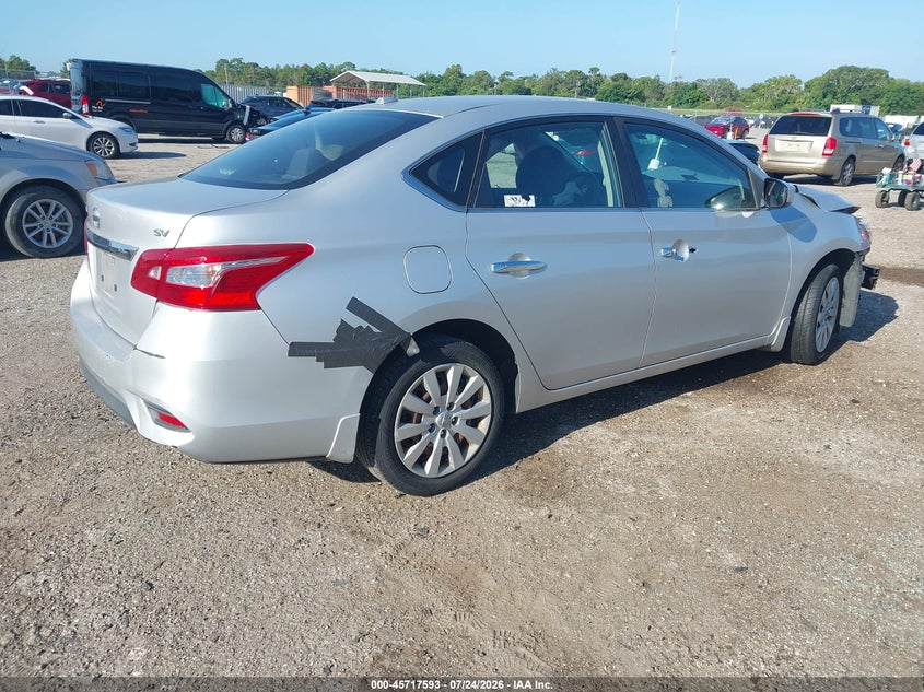 2016 Nissan Sentra VIN 3N1AB7AP7GL678778 IAAI salvage auction — FRONT END, Salvage Title, sold $600 on 2026-09-08 (photo 4)