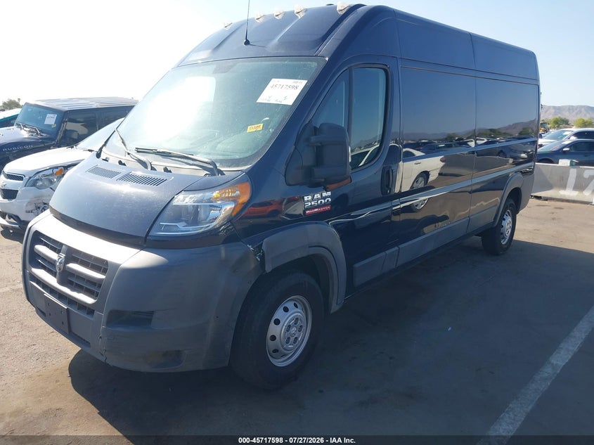 2018 Ram Promaster city VIN 3C6TRVDG2JE135293 IAAI salvage auction — REAR END, Salvage Title, sold $6,300 on 2026-08-03 (photo 2)