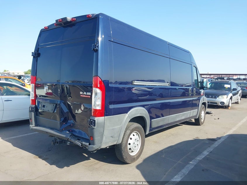 2018 Ram Promaster city VIN 3C6TRVDG2JE135293 IAAI salvage auction — REAR END, Salvage Title, sold $6,300 on 2026-08-03 (photo 4)
