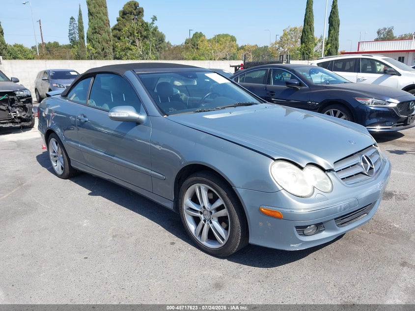 2006 Mercedes-benz Clk-class VIN WDBTK56G06T064411 IAAI salvage auction — LEFT REAR, Salvage (California), sold $500 on 2026-08-20 (photo 1)