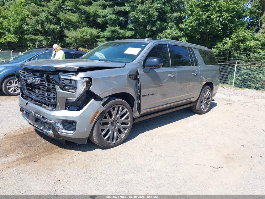 2025 Gmc Yukon VIN 1GKS2KRL2SR111356 IAAI salvage auction — FRONT END, Salvage Title, sold $48,000 on 2026-08-17 (photo 2)