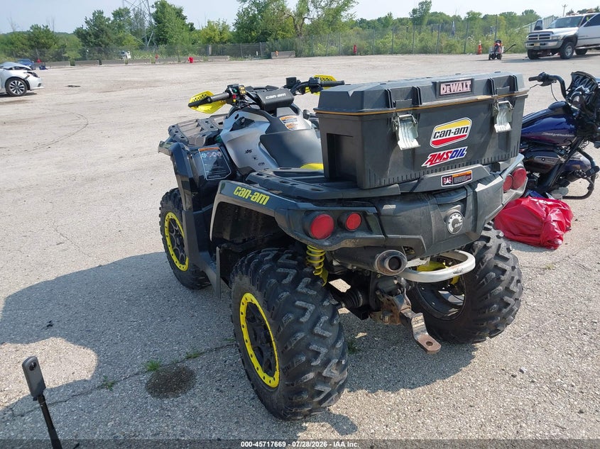 2018 Can-am/ brp Outlander VIN 3JBLXAX42JJ000124 IAAI salvage auction — FRONT END, Salvage Title, sold $3,550 on 2026-08-23 (photo 3)