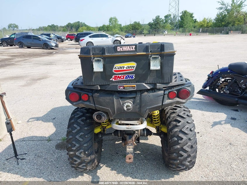 2018 Can-am/ brp Outlander VIN 3JBLXAX42JJ000124 IAAI salvage auction — FRONT END, Salvage Title, sold $3,550 on 2026-08-23 (photo 6)