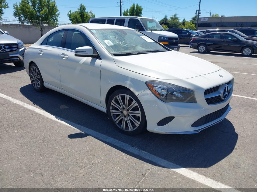 2017 Mercedes-benz Cla-klasse VIN WDDSJ4EB0HN486725 IAAI salvage auction — FRONT END, Wait Title, sold $2,400 on 2026-08-05 (photo 1)