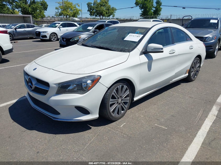 2017 Mercedes-benz Cla-klasse VIN WDDSJ4EB0HN486725 IAAI salvage auction — FRONT END, Wait Title, sold $2,400 on 2026-08-05 (photo 2)