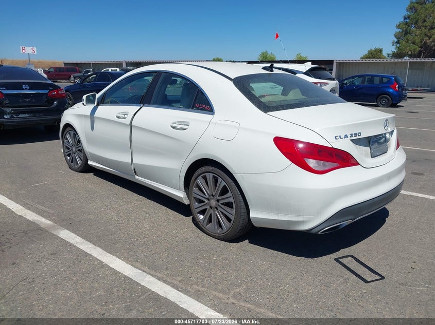 2017 Mercedes-benz Cla-klasse VIN WDDSJ4EB0HN486725 IAAI salvage auction — FRONT END, Wait Title, sold $2,400 on 2026-08-05 (photo 3)