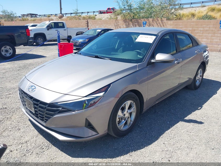 2023 Hyundai Elantra VIN KMHLL4AG5PU579749 IAAI salvage auction — LEFT FRONT, SF97 (California), sold $8,500 on 2026-08-25 (photo 2)