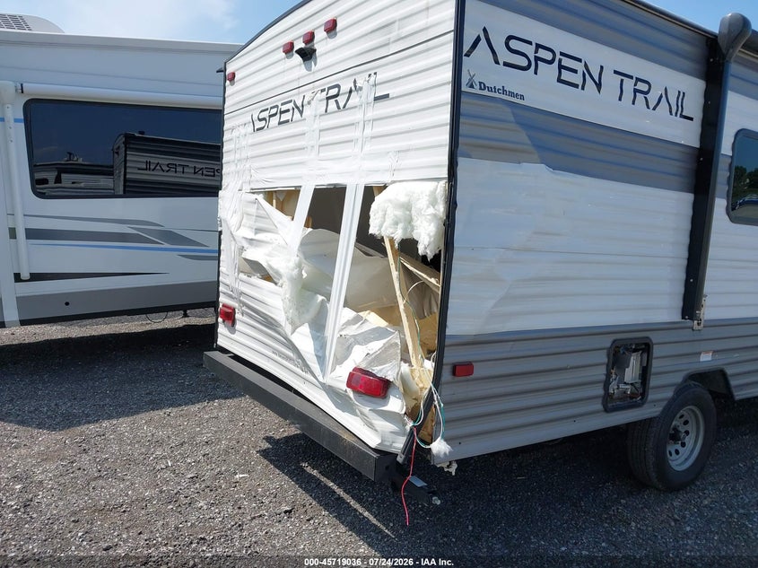 2024 Dutchmen Aspen Trail VIN 4YDTATG16R8922939 IAAI salvage auction — REAR END, Mv-907A (New York), sold $775 on 2026-09-16 (photo 6)