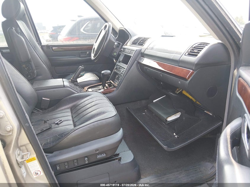 1999 Land rover RANGE ROVER VIN SALPV1442XA421508 IAAI salvage auction — FRONT END, Clear (Minnesota), sold $325 on 2026-08-03 (photo 5)
