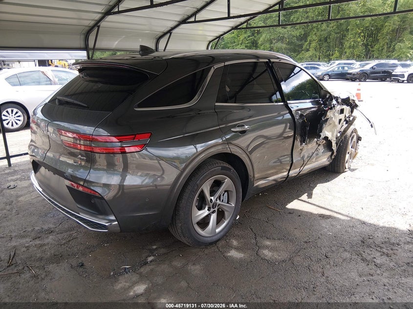 2026 Genesis Gv70 VIN KMUMBDTB7TU238809 IAAI salvage auction — FRONT END, Salvage Title, sold $12,875 on 2026-09-28 (photo 4)