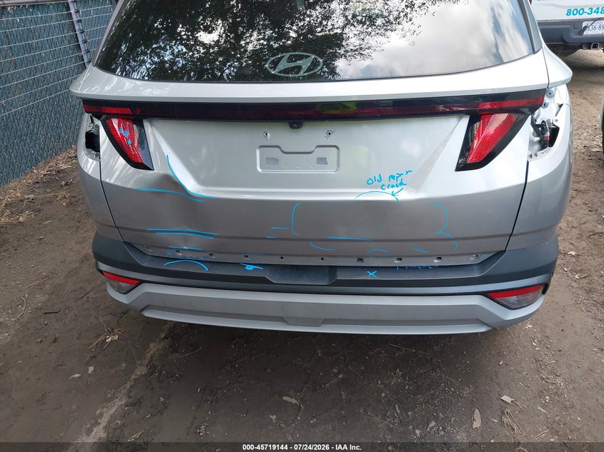 2025 Hyundai Tucson VIN 5NMJB3DE1SH574809 IAAI salvage auction — REAR END, Enterprise Vehicles Clear Only (South Carolina), sold $16,200 on 2026-07-30 (photo 6)
