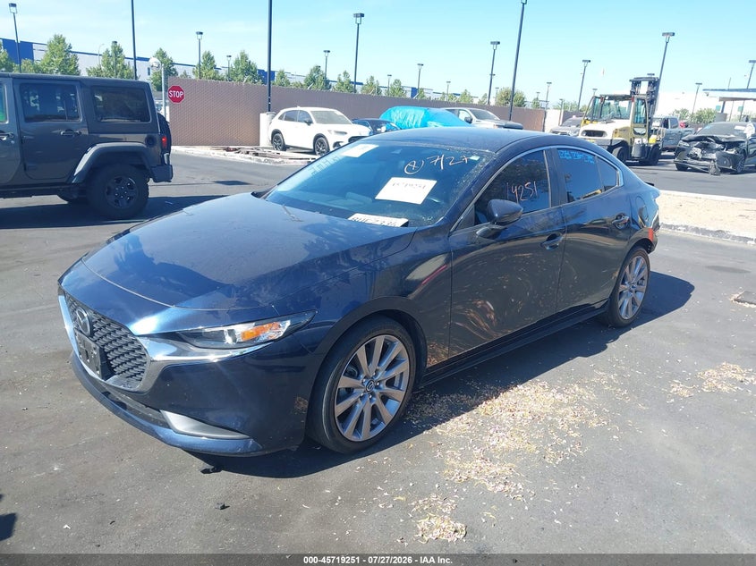 2021 Mazda 3 VIN JM1BPABL3M1302268 IAAI salvage auction — REAR END, Salvage Certificate (California), sold $5,500 on 2026-08-02 (photo 2)