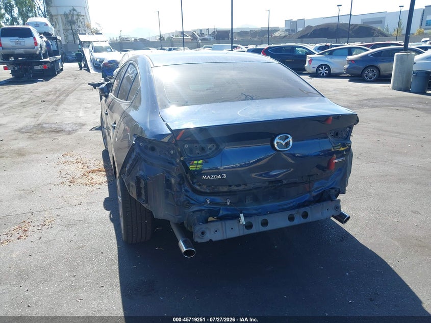 2021 Mazda 3 VIN JM1BPABL3M1302268 IAAI salvage auction — REAR END, Salvage Certificate (California), sold $5,500 on 2026-08-02 (photo 6)