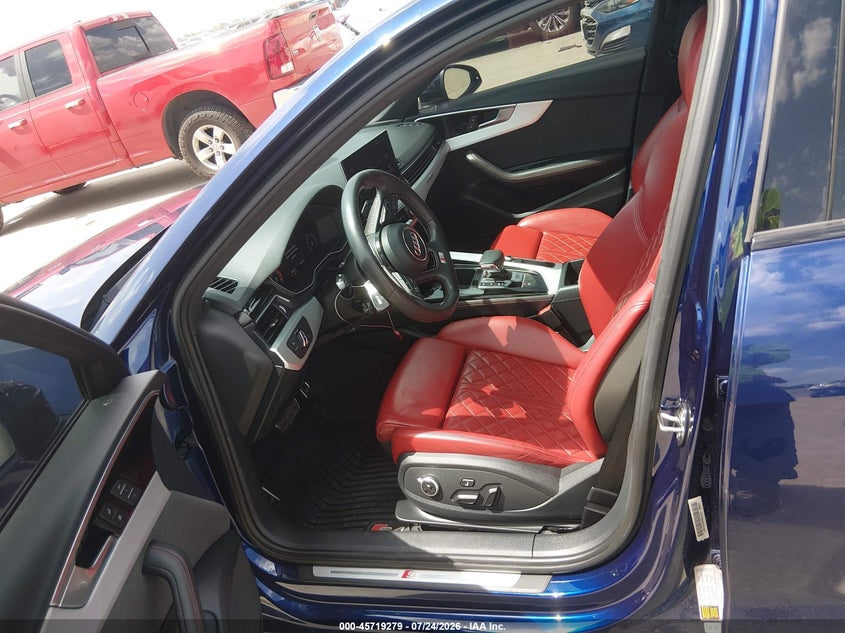 2020 Audi S4 VIN WAUB4AF47LA063136 IAAI salvage auction — FRONT END, Salvage Title, sold $9,500 on 2026-08-28 (photo 8)