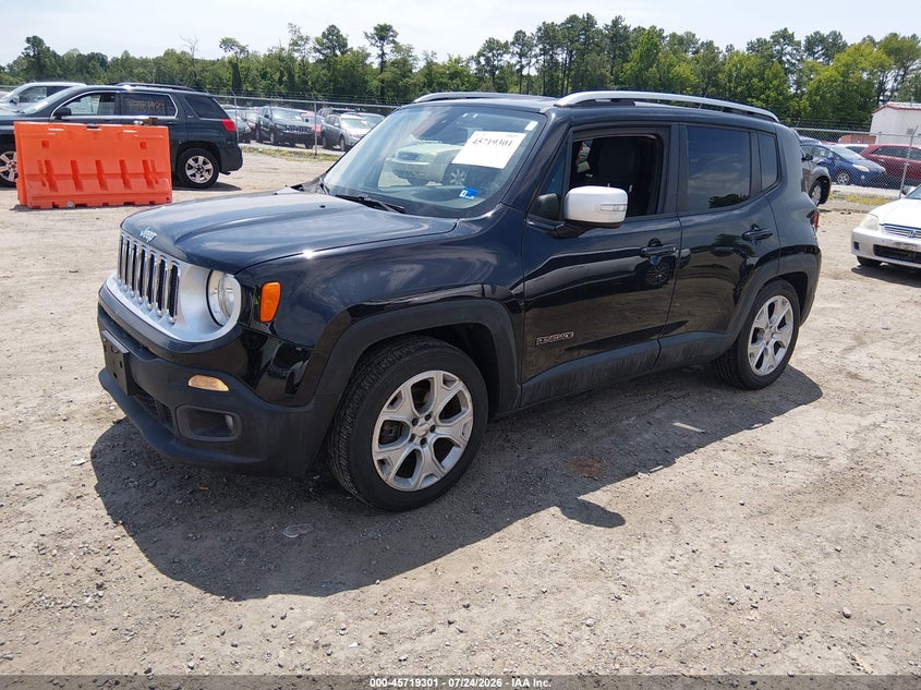 2015 Jeep Renegade VIN ZACCJADT7FPB93898 IAAI salvage auction — RIGHT SIDE, Wait Title, sold $1,100 on 2026-08-12 (photo 2)
