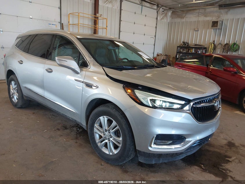 2019 Buick Enclave VIN 5GAEVAKW0KJ239755 IAAI salvage auction — STORM DAMAGE, Clear (Michigan), sold $5,700 on 2026-08-20 (photo 1)
