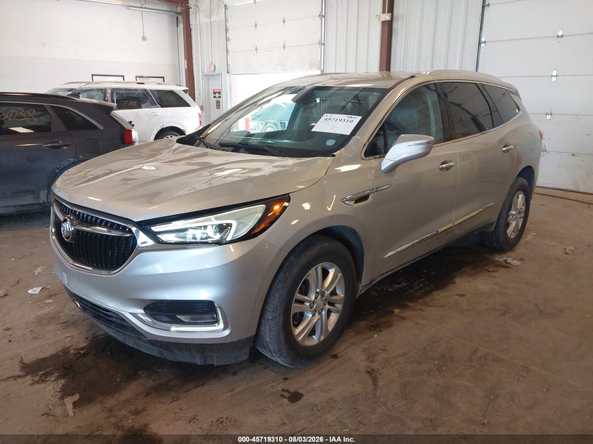 2019 Buick Enclave VIN 5GAEVAKW0KJ239755 IAAI salvage auction — STORM DAMAGE, Clear (Michigan), sold $5,700 on 2026-08-20 (photo 2)