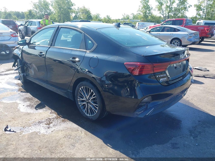 2024 Kia Forte VIN 3KPF54AD6RE808989 IAAI salvage auction — Left Front, Salvage, sold $5,400 on 2026-09-22 (photo 3)