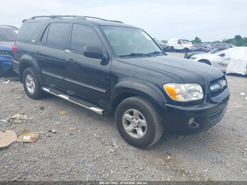 2005 Toyota Sequoia VIN 5TDZT34A25S252937 IAAI salvage auction — NORMAL WEAR, Clear (Tennessee), sold $650 on 2026-07-31 (photo 1)