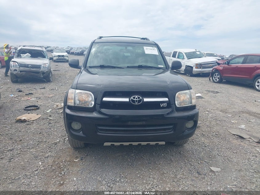 2005 Toyota Sequoia VIN 5TDZT34A25S252937 IAAI salvage auction — NORMAL WEAR, Clear (Tennessee), sold $650 on 2026-07-31 (photo 6)