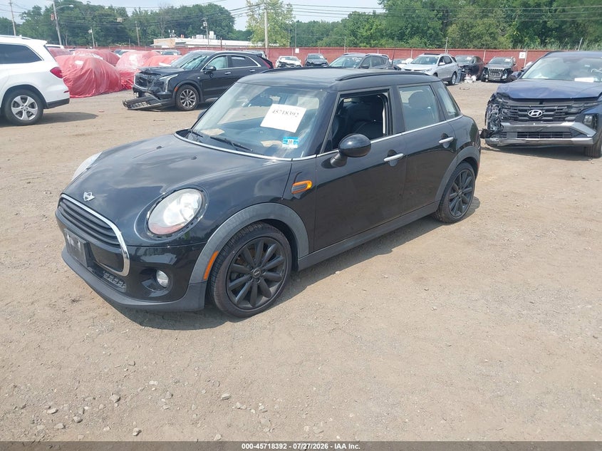 2017 Mini Hard top VIN WMWXU1C57H2E18412 IAAI salvage auction — WATER/FLOOD, Wait Title, sold $700 on 2026-08-19 (photo 2)