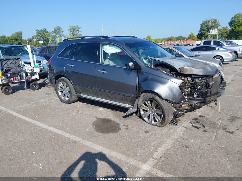 2012 Acura Mdx VIN 2HNYD2H61CH547669 IAAI salvage auction — FRONT END, Salvage (Tennessee), sold $150 on 2026-09-08 (photo 1)
