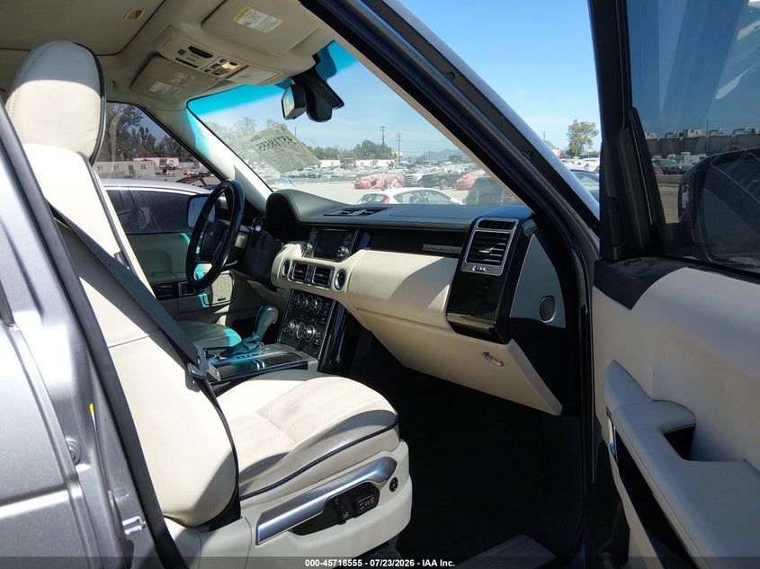2012 Land rover RANGE ROVER VIN SALMF1D43CA389064 IAAI salvage auction — NORMAL WEAR, Clear - Dealer Only (California), sold $25 on 2026-07-29 (photo 5)