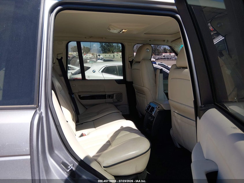2012 Land rover RANGE ROVER VIN SALMF1D43CA389064 IAAI salvage auction — NORMAL WEAR, Clear - Dealer Only (California), sold $25 on 2026-07-29 (photo 8)