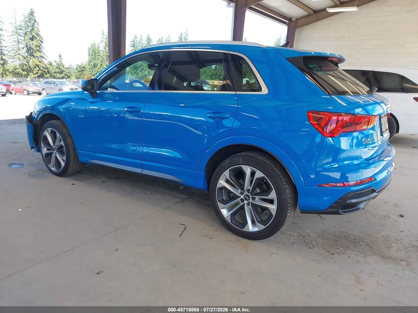 2019 Audi Q3 VIN WA1EECF3XK1074642 IAAI salvage auction — FRONT END, Salvage Title, sold $8,100 on 2026-08-19 (photo 3)