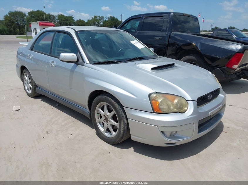 2004 Subaru Impreza VIN JF1GD29674G523850 IAAI salvage auction — HAIL, Original (Texas), sold $1,050 on 2026-07-28 (photo 1)